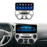 Kit de Cadre Complet Tactile Argenté 12,3 Pouces pour I20 2008-2012 avec GPS Intégré, Sortie d'Air RGB et 4G - Vente en Gros Usine