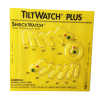 Indicateur de surveillance d'inclinaison multi-angle TiltWatch Plus pour l'exportation, l'emballage, les conteneurs, les palettes, la sécurité du transport de marchandises
