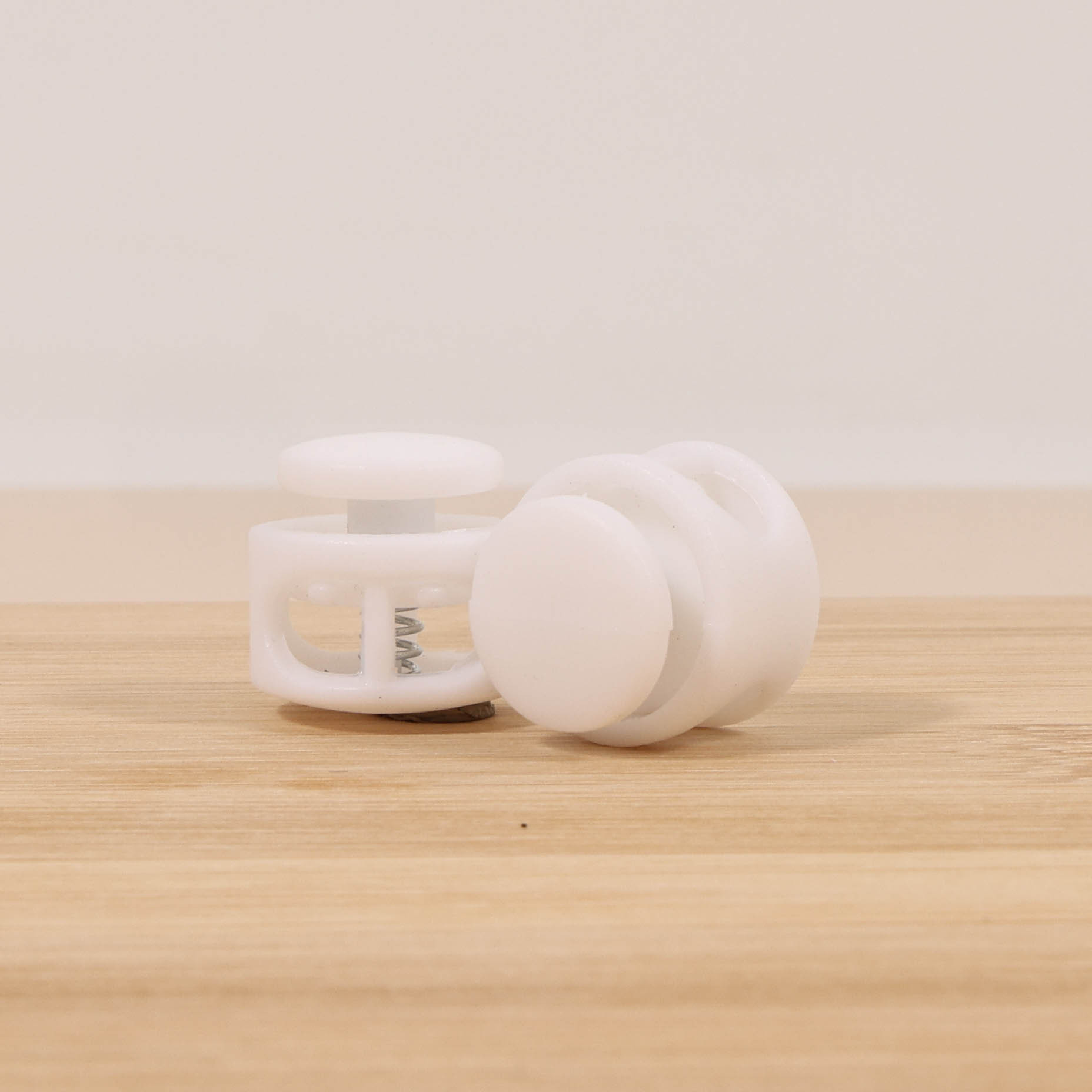 Blanc 17mm - 17mm - rond - blanc