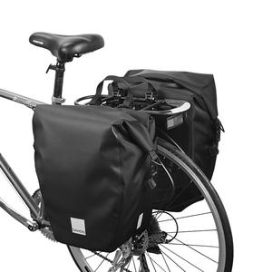 SAHOO Sacoche de vélo imperméable à grande capacité 20L, sac de <span class=keywords><strong>porte</strong></span>-bagages arrière avec bandoulière amovible <span class=keywords><strong>pour</strong></span> le cyclisme et les voyages - Product Image 6