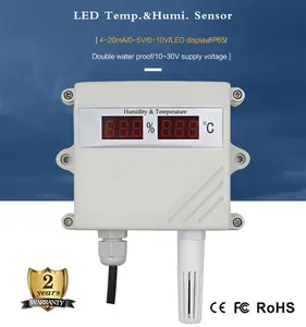 Renke Contrôleur de température LCD industriel 4-20mA 5V 10V RS485 WIFI Transmetteur de température sans fil