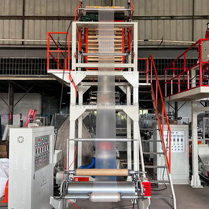 Precio más barato de una sola capa Nylon HD <span class=keywords><strong>LD</strong></span> Máquina de película soplada Extrusora de plástico para bolsas de compras - Product Image 3