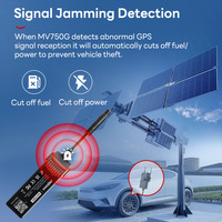 Dispositivo de Rastreo GPS para Automóvil MiCODUS MV750G 4G, Llamada SOS, Resistente al Agua IP67, Mini Rastreador de Motocicleta con Bloqueo Remoto