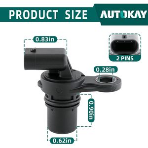 Capteur de position d'arbre à cames Autokay 5033308AB Push Pull pour Chrysler 200 Dodge Jeep - Product Image 2