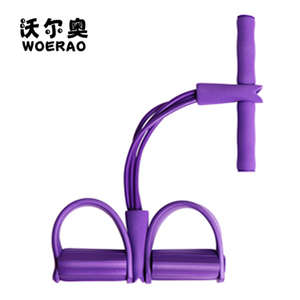 Dây Tập Ngồi 4 Ống Tùy Chỉnh TPE Dây Kéo Giãn Dây Bàn Đạp Bàn Đạp Chân Giảm Cân Eo Mỏng Dây Kháng Lực - Product Image 2