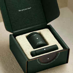 Cajas Rígidas de Cartón Verde Reciclado <span class=keywords><strong>para</strong></span> Envío Postal, Personalizadas por el Fabricante OEM, con Cierre Magnético <span class=keywords><strong>para</strong></span> Productos de Cuidado de la Piel y Sueros - Product Image 5