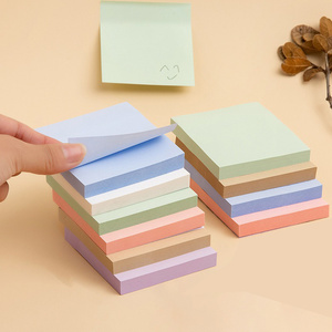 Bloc-notes magnétique en papier mignon pour l'école, le scrapbooking, le bureau, notes autocollantes à thème peinture à l'huile, cadeaux, papeterie - Product Image 3