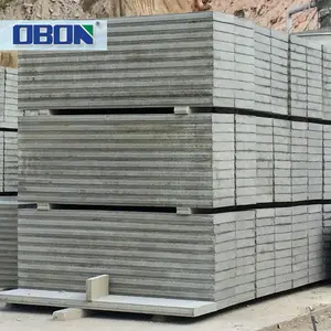 Papan Semen Polistite Eps Ringan Memperluas Harga Panel Dinding Empuk Sandwich Soild Beton Ceramsite