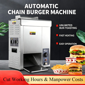 Máquina Calentadora Automática Vertical <span class=keywords><strong>de</strong></span> Panes para Hamburguesas, 1400 Piezas por Hora, Equipo <span class=keywords><strong>de</strong></span> Panadería Comercial - Product Image 6