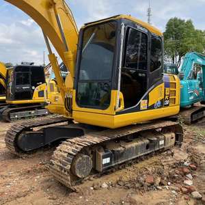 Excavadora Usada Komatsu PC130 Inspeccionada, 13 Toneladas, Marca Japonesa, Segunda Mano, Pocas Horas, Cucharón Original, Excavadora PC130 - Product Image 2