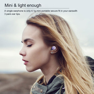 트루 무선 이어버드 하이파이 스테레오 인이어 이어폰 블루투스 5.3 무선 헤드폰 노이즈 캔슬링 TWS 이어폰 헤드폰 - Product Image 4