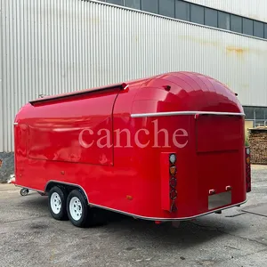 รถขายอาหารเคลื่อนที่สีแดงขนาด 5 เมตร รุ่น Canche ปรับแต่งได้ตามต้องการ พร้อมขาย - Product Image 5