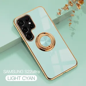 Чехол для Samsung Galaxy S24 с магнитным кольцом