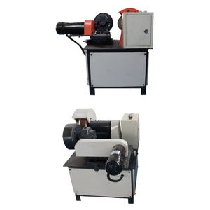 Mini máquina pulidora de metal para desbarbado de superficies planas, pequeña, para torno de disco de desbaste con cabezal de rectificado único - Product Image 4