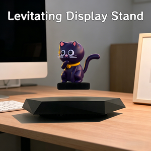 Plataforma de exhibición magnética flotante con rotación automática, soporte de levitación para figuras de acción pequeñas, decoración de escritorio, regalo. - Product Image 1