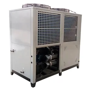 40HP baixa temperatura refrigerado a água refrigerador caixa unidade Chiller