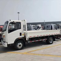 Camion léger de fret Foton 4,2 m à plateau à piquets simple rangée - Adapté à l'Afrique, émissions 1-10t, camion diesel robuste et durable