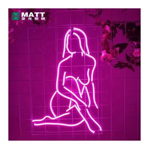 แมตต์โรงงาน dropshipping ป้ายนีออนที่กําหนดเองตัวอักษร Babe คุณดูเย็นป้ายนีออน - Product Image 2