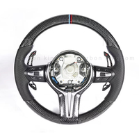 Volant en fibre de carbone forgé pour BMW F31 F32 F34 F35 F33 F30 F18 F25 M3 M5 M6 mise à niveau intérieure