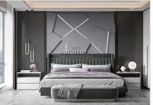 Paneles de pared 3d decorativos <span class=keywords><strong>para</strong></span> dormitorio, decoración lista <span class=keywords><strong>para</strong></span> pintar, de alta calidad, más de 15 años de exportación - Product Image 4