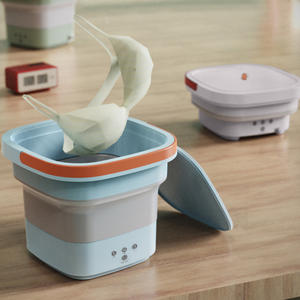 <span class=keywords><strong>Lavadora</strong></span> <span class=keywords><strong>pequeña</strong></span> y portátil para el hogar, electrodoméstico <span class=keywords><strong>de</strong></span> limpieza ultrasónica, <span class=keywords><strong>lavadora</strong></span> <span class=keywords><strong>de</strong></span> ciclo individual - Product Image 1