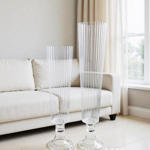 <span class=keywords><strong>Centro</strong></span> <span class=keywords><strong>de</strong></span> <span class=keywords><strong>Mesa</strong></span> con Soporte <span class=keywords><strong>para</strong></span> Flores y Cilindro <span class=keywords><strong>de</strong></span> <span class=keywords><strong>Vidrio</strong></span>, Ideal <span class=keywords><strong>para</strong></span> Decoración <span class=keywords><strong>de</strong></span> Bodas, Fiestas y Eventos - Product Image 3