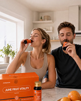 KUNYON WUHE Fruit Vitality Drink, Dagelijkse Wellness Shots, Botanische Kruidendrank, 10 Flessen, Klaar om te Drinken