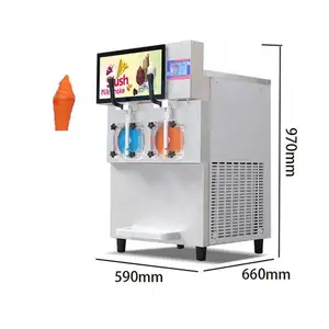 Electric Commercial Mini Home Use Electric Frozen Slush Ice Drink Maker Slush Machine