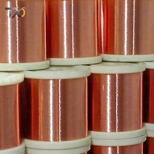 أفضل سعر لفائف النحاس النقي الأسلاك الكهربائية النحاس المينا 10 سلك النحاس لكابل - Product Image 4