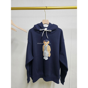 <span class=keywords><strong>Pull</strong></span> à col rond ample pour <span class=keywords><strong>femme</strong></span>, classique, brodé, Littlepony, ours de dessin animé, anti-âge, col rond - Product Image 5