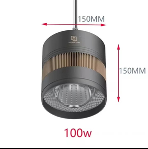 תאורת לד לאקווריום MAYIN 60/100W ספקטרום מלא לאקווריום מים מתוקים, מנורה לדגי זהב, צמיחת אצות וצמיחת צמחים - Product Image 5
