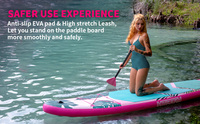 BLUE BAY Dropshipping RTS Planche de SUP gonflable double couche 10'4" souple 2026