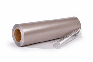 Ready Stock Flexible Semi Gloss <b>Transparent</b> PET Decorative <b>Sheet</b> for Furniture Lamination GAG Single Side Primer HVC - Product Image 5