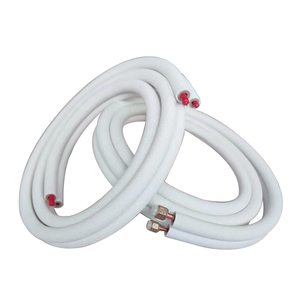 Tuyau en <span class=keywords><strong>cuivre</strong></span> isolé pour climatiseur split, 3/8, 3/<span class=keywords><strong>4</strong></span>, longueur 20m, pour ligne de réfrigérant R410 - Product Image 5