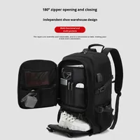 Sac à dos imperméable pour homme avec une capacité ultra-grande pour les voyages, l'utilisation en plein air, style sportif décontracté, doublure en polyester, sac à dos pour motard