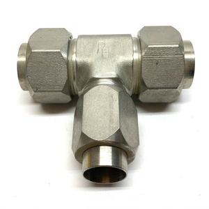 ข้อต่อสามทาง Plc 24 Jbtx-ss แบบ Triple <span class=keywords><strong>Lok</strong></span> ขนาด 37 องศา พร้อมน็อตและปลอกหุ้ม ขนาด 1-1/2 นิ้ว สำหรับสินค้ารับประกัน - Product Image 1