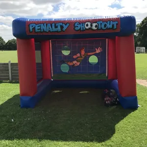 Inflatable Soccer Goals Game Inflatable football shooting goal games Football Penalty Shootout for sale