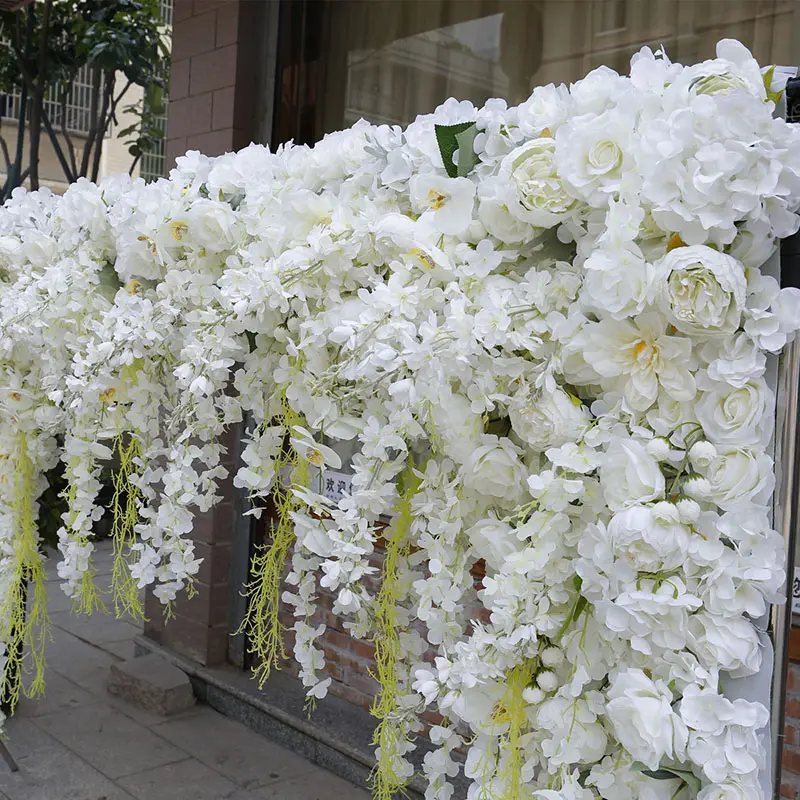 DREA Hot sale artificial flower hanging garland flowers wedding wall decoration flower centerpieces