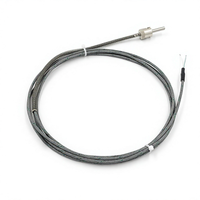 Sonde de température RTD multi-niveaux SR103-1 PT100 PT1000 avec câble en PVC, PTFE et silicone à fixation par ressort