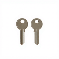 Clé de porte universelle en laiton non taillée, haute qualité, résistante à l'eau, non toxique, personnalisable, fournitures de serrurier EVERISE