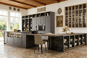 <span class=keywords><strong>Cucina</strong></span> di Lusso Ultra Moderna con Design Senza Maniglie e Illuminazione Intelligente Integrata per Case Contemporanee di Alta Gamma - Product Image 3