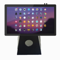 Komputer All in One Outdoor 15.6 18.5 21.5 Inch Core I9 Desktop Layar Sentuh  Linux Windows Komputer Industri