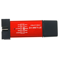 1PCS ST-Link V2 Mini STM8 STM32 Simulateur de programmation et de téléchargement avec boîtier JIAQISHENG JQS Conforme RoHS