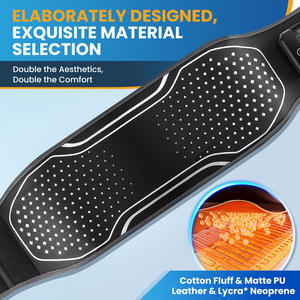 <b>Waist</b> <b>Massager</b> with Heat Therapy for Muscle Relaxation and Spinal Support Ideal for Home and Office Use - Product Image 2