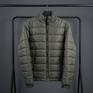 Mens Winter Puffer Jacket Thick <b>Down</b> Alternative Bomber Coat Hooded Stand Collar Waterproof Warm Casual Outdoor Streetwear - Product Image 2