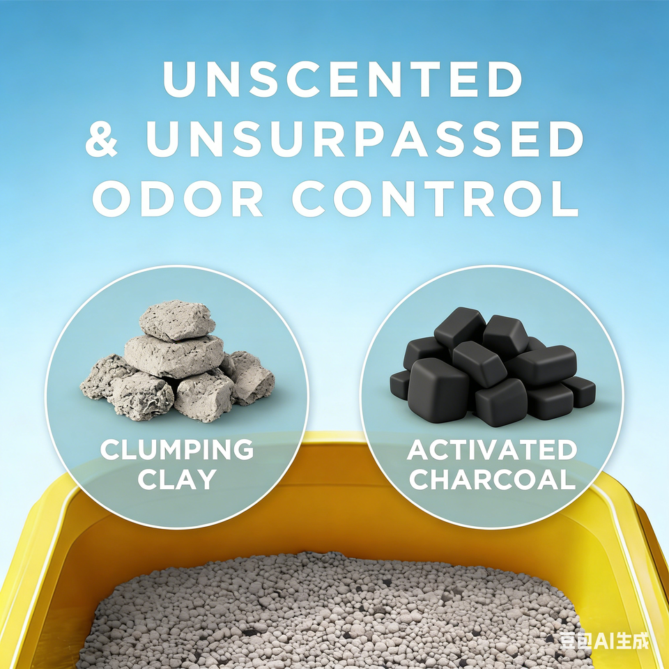 Curated visual reference: Long Lasting Odor Control Litter Reference: Free And Clean Unscented Long Lasting Odor Control Litter Robot