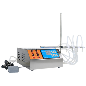 Semi-automatic Peristaltic <b>Pump</b> Filling Machine for Jam Juice Liquid Bottles with 2 Heads 4 Heads 6 Heads 8 Heads - Product Image 3