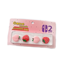 Adorable Cat Paw Design Joystick Caps pour Nintendo Switch 2 Controller Silicone Thumb Grips Cover Switch 2 Cute Joystick Cap