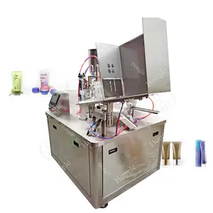 Automatic Plastic Ointment Tube Filling And Sealing Machine Automatic Soft Tube Fill And Seal Machine