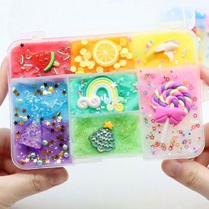 Toysrunner - Kit de Slime de Frutas Coloridas para Niños, Juguete Antiestrés, Slime con Purpurina en Forma de Oso, Juego de Juguetes Educativos DIY EN71 - Product Image 5